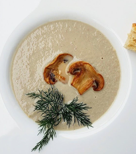 სოკოს კრემ-სუპი