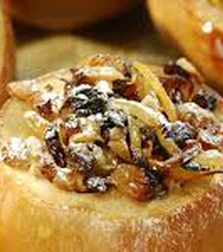 გამომცხვარი კომში ჩირეულით